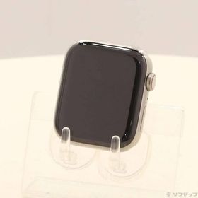 〔中古〕Apple(アップル) Apple Watch Series 5 GPS + Cellular 44mm チタニウムケース バンド無し〔198-ud〕