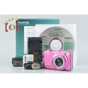 【中古】FUJIFILM 富士フイルム FINEPIX JX400 ピンク コンパクトデジタルカメラ 元箱付き