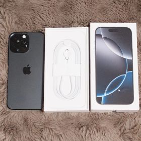 Apple iPhone16pro max 256GB ブラックチタニウム