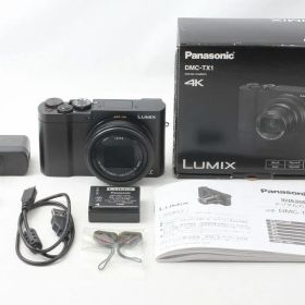 Panasonic パナソニック LUMIX DMC-TX1 ブラック 付属品完備 元箱◇49834