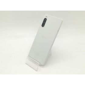 【中古】SONY docomo 【SIMロック解除済み】 Xperia 10 III ホワイト 6GB 128GB SO-52B【静岡】保証期間１ヶ月【ランクB】