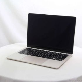 ソフマップ 〔中古品〕 MacBook Air 13.6-inch Mid-2022 MLY13J／A Apple M2 8コアCPU_8コアGPU 8GB SSD256GB スターライト 〔14.7 Sonoma〕【276】