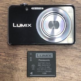 動作確認済 パナソニック ルミックス DMC-FH8-K デジタルカメラ