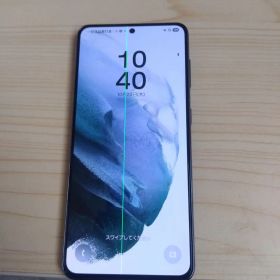【訳あり】Samsung Galaxy S21 ブラック 本体