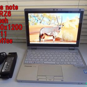 Let's note CF-RZ6 10インチ 高解像度 SSD256 MEM8