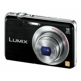 【中古】パナソニック デジタルカメラ ルミックス FH8 光学5倍 ブラック DMC-FH8-K(コンパクトデジタルカメラ)