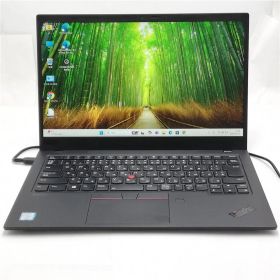 中古美品 Wi-Fi有 レノボ ノートパソコン Lenovo X1 Carbon Gen 7 Core i5 8365U 16GB 256GB 高速SSD 無線LAN webカメラ Windows11 Office