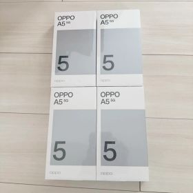 OPPO A5 5G 4台セット 新品未開封 シュリンク付き