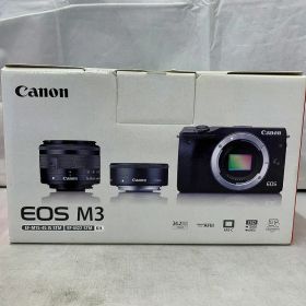 キヤノン Canon ミラーレスカメラ EOS M3 ダブルレンズキット 【中古】