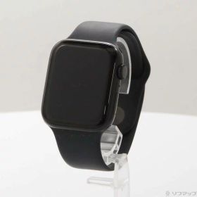 【中古】Apple(アップル) Apple Watch SE 第2世代 GPS 44mm ミッドナイトアルミニウムケース ミッドナイトスポーツバンド 【198-ud】