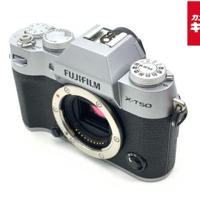 【中古】 【並品】 フジフイルム X-T50 ボディ シルバー 【ミラーレス一眼】 【6ヶ月保証】