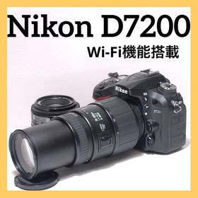 ニコン(Nikon)の✨Nikon D7200✨ダブルレンズ✨高速AF &高速連写✨バッテリー2個付(デジタル一眼)