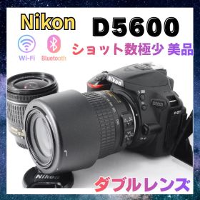美品 Nikon D5600 ダブルズーム WiFi/Bluetooth 初心者