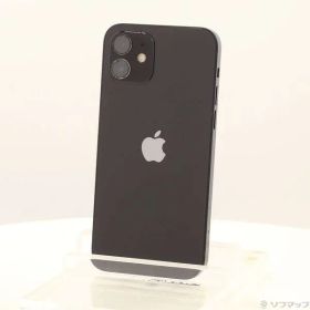 ソフマップ 〔中古品〕 iPhone12 64GB ブラック MGHN3J／A SIMフリー【295】