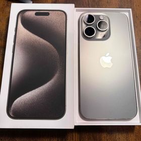 アップル(Apple)のアップル iPhone15 Pro 512GB ナチュラルチタニウム SIMフリ(スマートフォン本体)