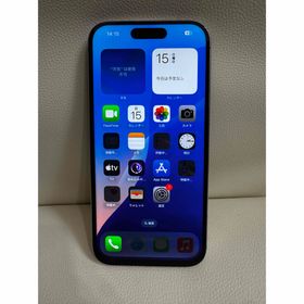 アップル(Apple)のiPhone15 Pro 256GB ホワイト(スマートフォン本体)