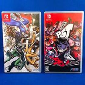 Switch ソフト 真・女神転生5 ペルソナ5 タクティカ セット 即決！