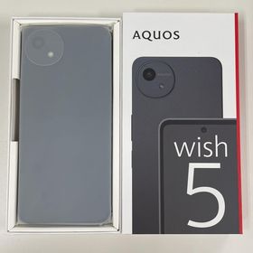 ★利用制限〇★ AQUOS wish5 SH-52F スミ SIMロック解除済
