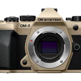 【中古】OM-5 Mark II ボディ サンドベージュ当店保証30日間 人気モデル 高画質 売れ筋