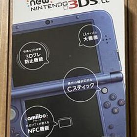 【動作確認済】 New ニンテンドー3DS LL メタリックブルー