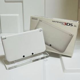 【動作品 良品】 Nintendo 3DS LL ホワイト 本体+箱+説明書 ／ 24時間内発送 東京発送 厳重梱包