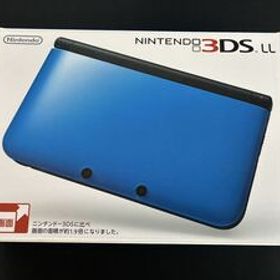 【極美品 ほぼ新品】Nintendo 3DS LL ブルー×ブラック 本体 箱 説明書付き