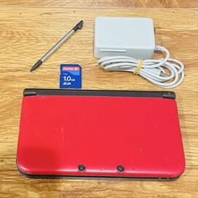 ニンテンドー3DSLL レッドブラック 本体動作品 送料無料 付属品付き 任天堂 Nintendo