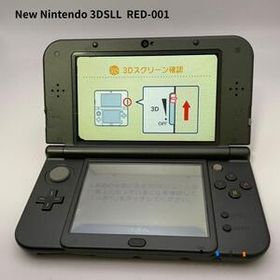 【簡易動作確認済】New Nintendo 3DSLL ブラック RED-001