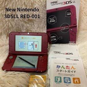 【簡易動作確認済】New Nintendo 3DSLL レッド RED-001 ニンテンドー3DS LL本体