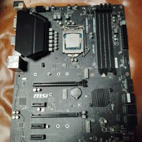 MSI Z370-S01 マザーボード+intel Core i7 8700k