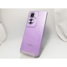 【中古】Oppo ymobile 【SIMフリー】 OPPO Reno11 A コーラルパープル 8GB 128GB【戸塚】保証期間１ヶ月【ランクA】