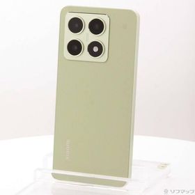 〔中古〕Xiaomi(シャオミ) Xiaomi 14T 256GB レモングリーン XIG07 au SIMフリー〔198-ud〕