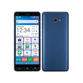 Bランク かんたんスマホ2 A001KC ネイビー Y!mobile版SIMフリー