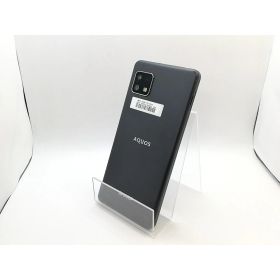 【中古】SHARP 楽天モバイル 【SIMフリー】 AQUOS sense4 lite ブラック 4GB 64GB SH-RM15【熊本】保証期間1ヶ月【ランクC】