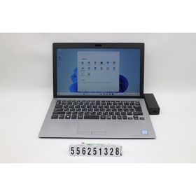 ノートパソコン VAIO VJPG11C11N Core i5 8250U 1.6GHz/8GB/256GB(SSD)/13.3W/FHD(1920x1080)/Win11 外装割れあり