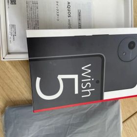 ほぼ未使用品‼️AQUOS wish 5 ブラック