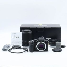 Nikon Z50II ダブルズームキット｜APS-C ミラーレス一眼｜標準＋望遠レンズ付属・高速AF・軽量コンパクト ニコンZマウント【中古】