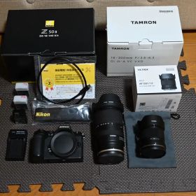 【美品】Nikon Z50II フル装備 ミラーレスカメラ ズーム 単焦点