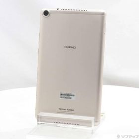 〔中古〕HUAWEI(ファーウェイ) MediaPad M5 lite 8 64GB シャンパンゴールド JDN2-W09 Wi-Fi〔198-ud〕