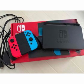 ニンテンドースイッチ(Nintendo Switch)のNintendo Switch JOY-CON(L) ネオンブルー/(R) ネオ(家庭用ゲーム機本体)