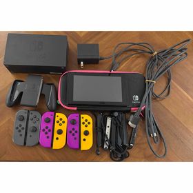 ニンテンドースイッチ(Nintendo Switch)のSwitch本体 動作確認済み Joy-Conコントローラ３つセット(家庭用ゲーム機本体)