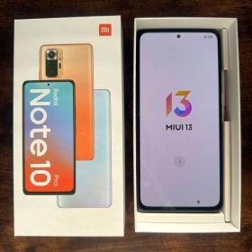 Redmi Note 10 Pro 本体 MIUI 13 SIMフリー