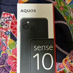 【新品8GB/256GB】AQUOS sense10 ブラック SH-M33