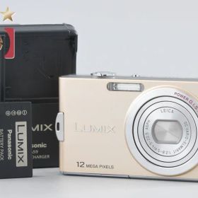 【中古】Panasonic パナソニック LUMIX DMC-FX60 ゴールド コンパクトデジタルカメラ