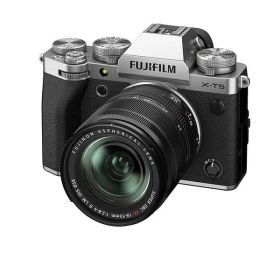 【中古】【1年保証】【美品】FUJIFILM X-T5 XF18-55mm レンズキット シルバー