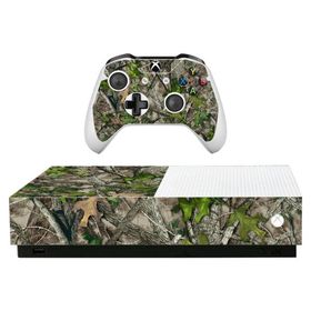 MightySkins Skin for Microsoft Xbox One S All-Digital Edition - HTC Green | Protective, Durable, and Unique Vinyl Decal wrap Cover | Easy to Apply, Re