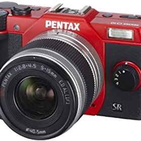 【中古】PENTAX デジタルミラーレス一眼 Q10 ズームレンズキット [標準ズーム 02 STANDARD ZOOM] レッド Q10 LENSKIT RE
