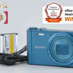 【中古】SONY ソニー Cyber-shot DSC-WX300 ブルー コンパクトデジタルカメラ 多言語対応