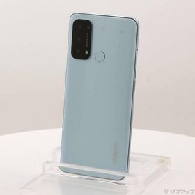 〔中古〕OPPO(オッポ) OPPO Reno5 A 128GB アイスブルー A101OP Y!mobile SIMフリー〔198-ud〕