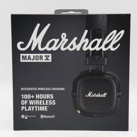 ボーナスストア+5％【新品未開封】Marshall MAJOR V ブラック ヘッドホン ワイヤレス マーシャル 本体